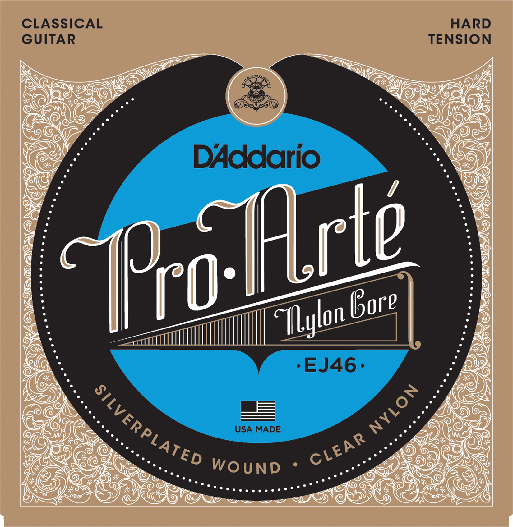 D'Addario EJ46 Pro-Arte Nylon Hard Tension по цене 1&nbsp;040 ₽