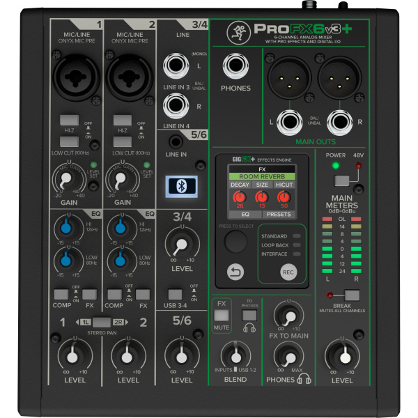 Mackie ProFX6v3+ по цене 31&nbsp;190 ₽