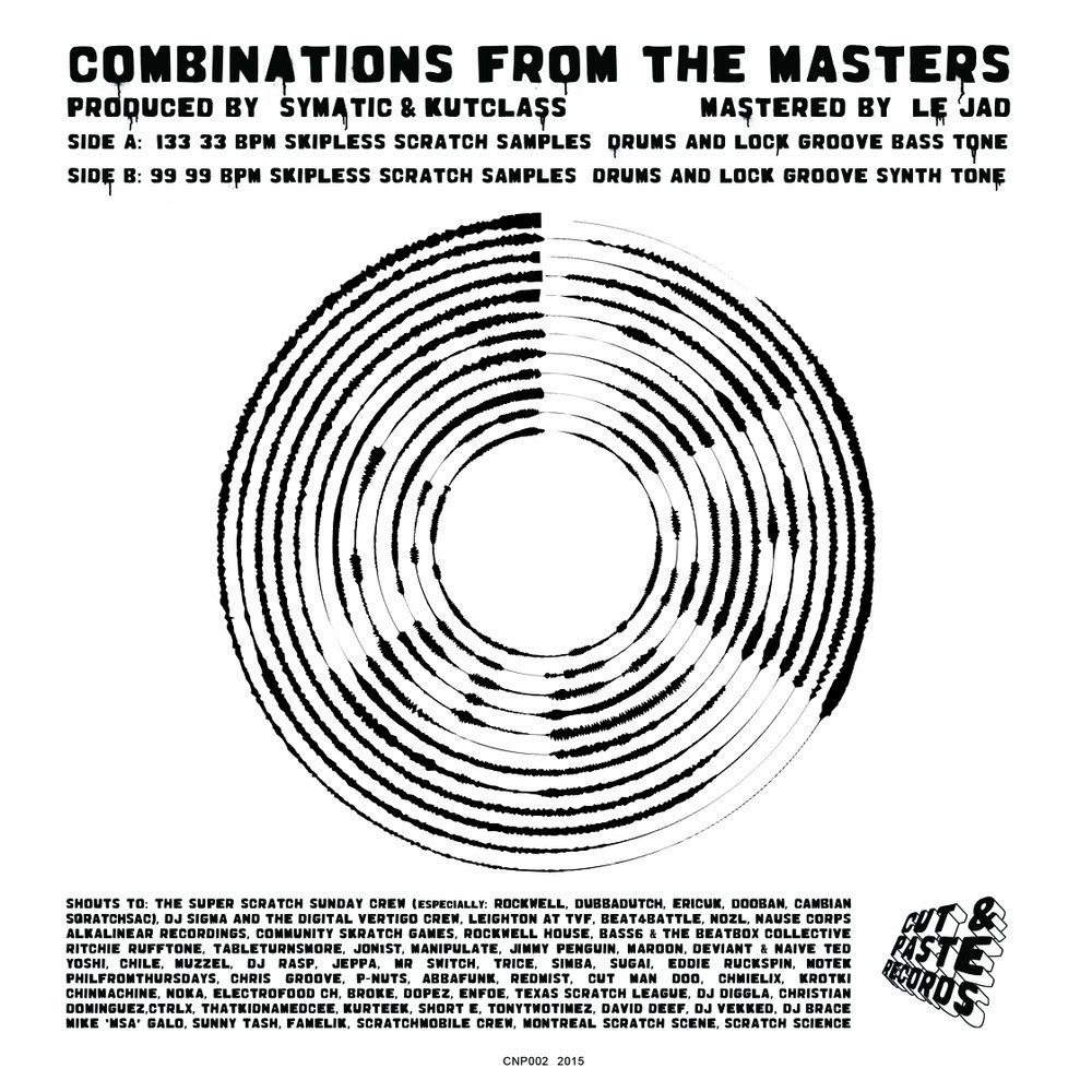 Symatic & Kutclass - Combinations from the Masters (12") по цене 1&nbsp;900 ₽