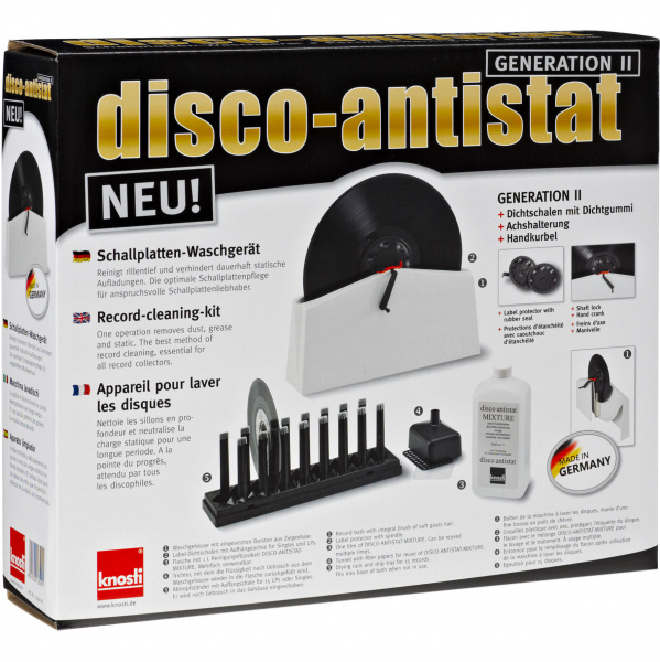 KNOSTI Disco Antistat Record Cleaning Unit (MK2) по цене 11&nbsp;500 ₽