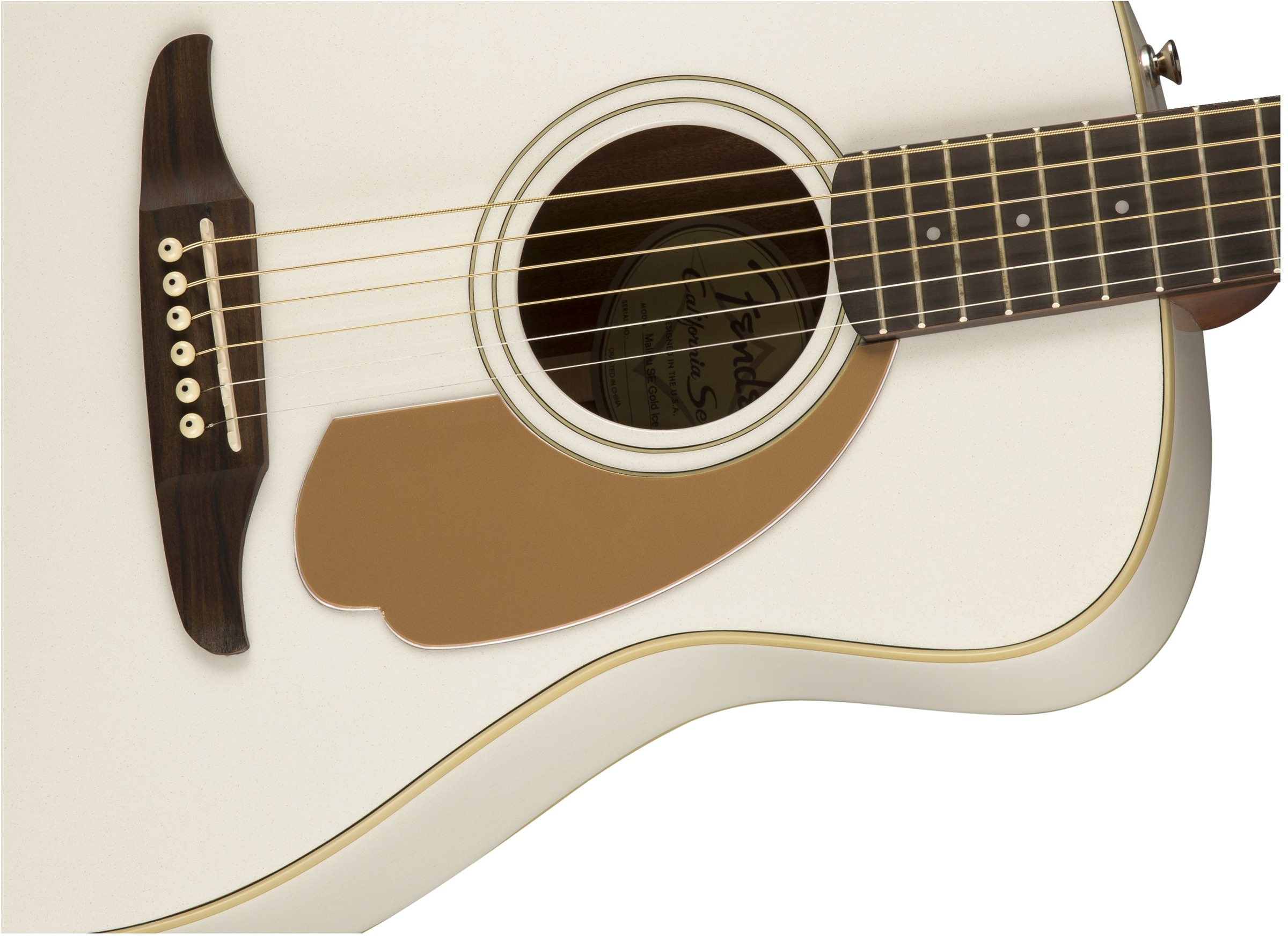 Fender Malibu Player Arctic Gold по цене 49&nbsp;990 ₽