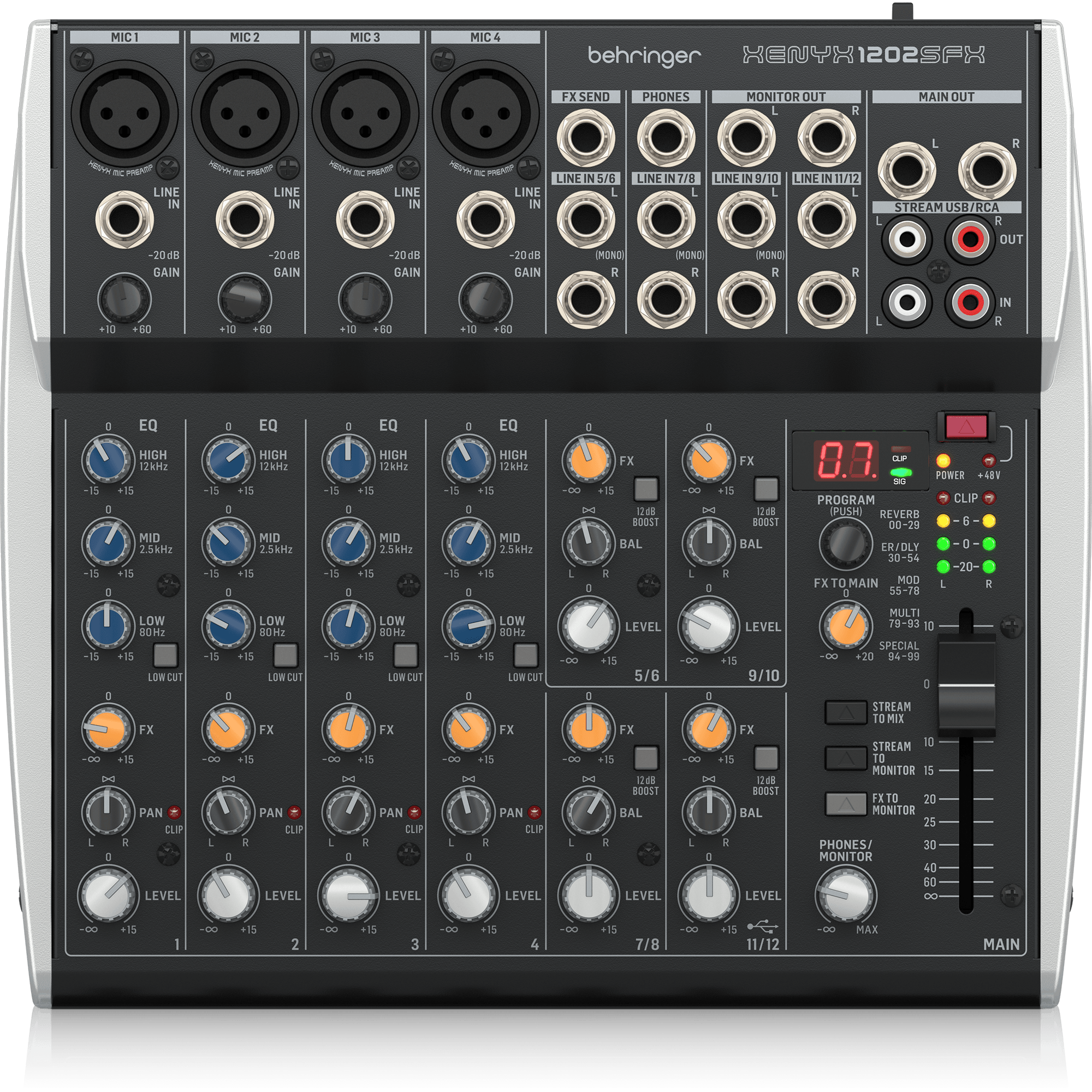 Behringer Xenyx 1202SFX по цене 19&nbsp;040 ₽