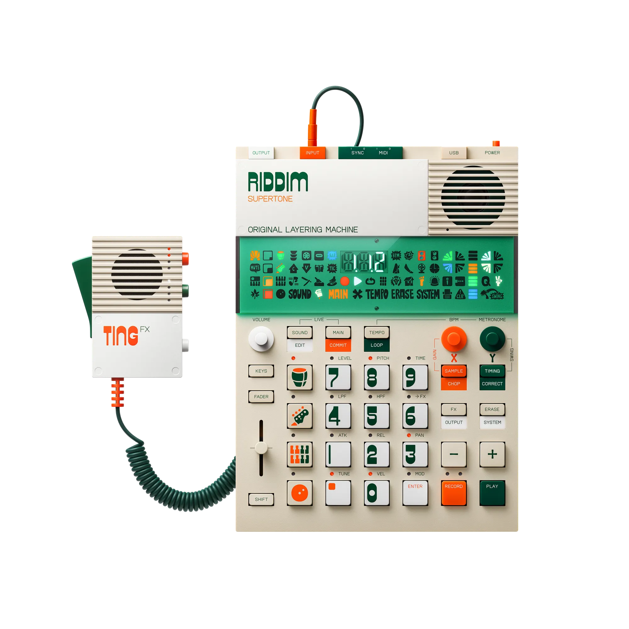 Teenage Engineering EP-40 Riddim Supertone + EP-2350 Ting LE Bundle по цене 35&nbsp;670 ₽
