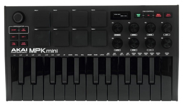 AKAI PRO MPK Mini MK3 Black по цене 10&nbsp;750.00 ₽