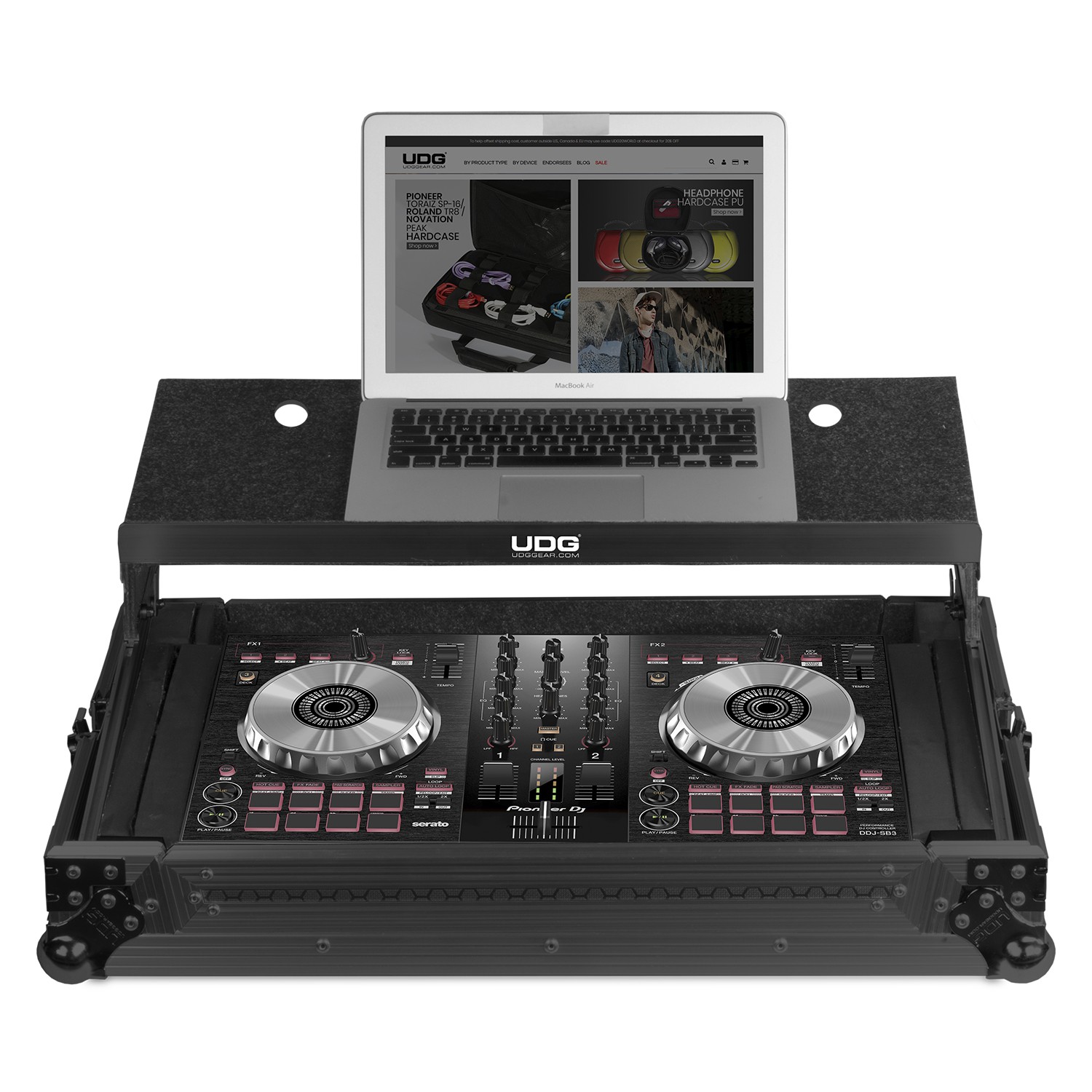 UDG Ultimate Flight Case Multi Format XL Black MK3 Plus по цене 27&nbsp;600 ₽