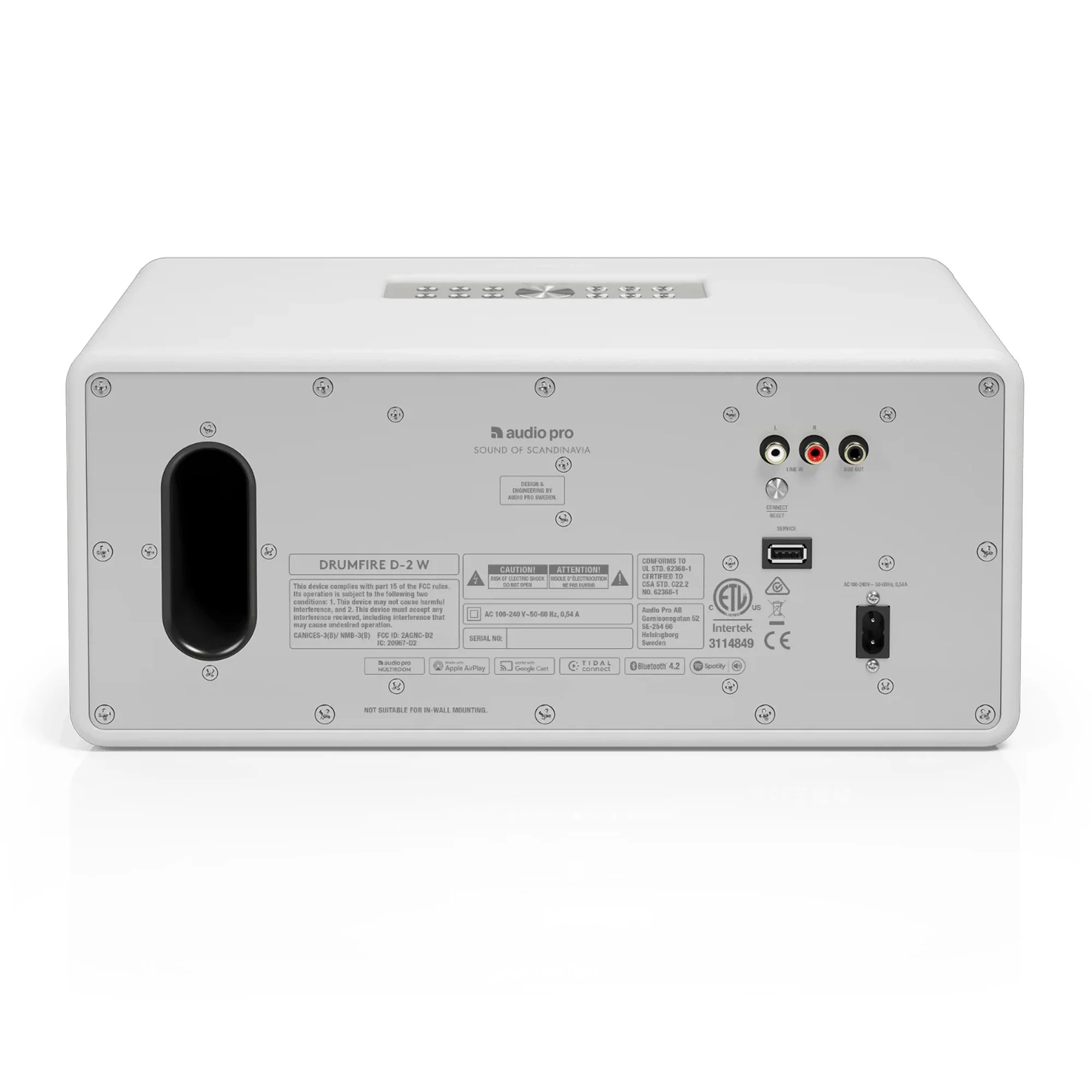 Audio Pro Drumfire D-2 W White по цене 34&nbsp;790 ₽