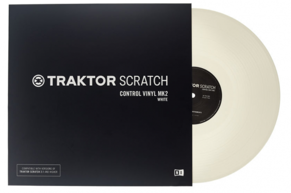 Native Instruments Traktor Scratch Pro Control Vinyl White Mk2 по цене 3&nbsp;600 ₽