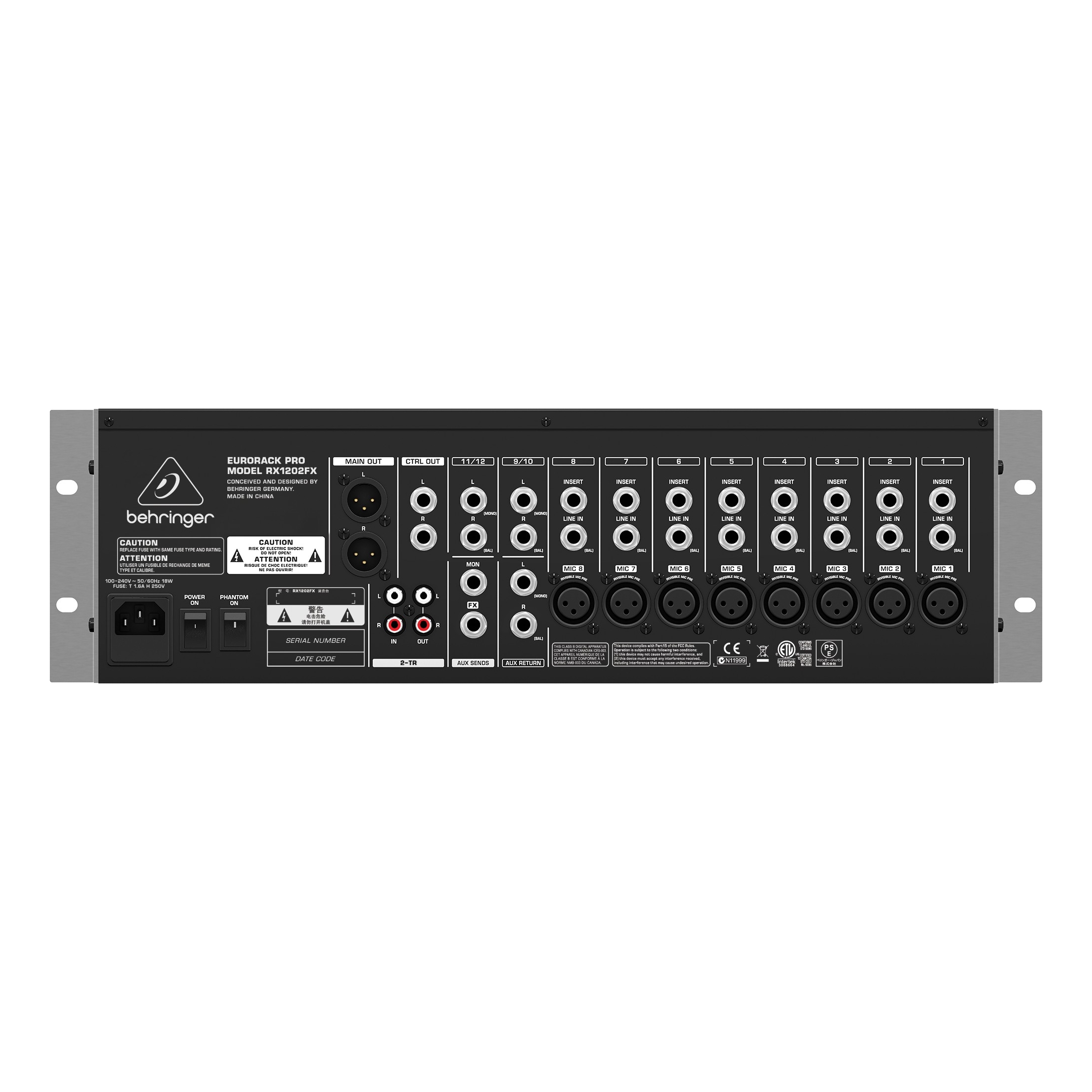 Behringer RX1202FX V2 по цене 18&nbsp;190 ₽