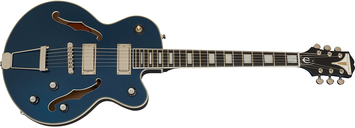 Epiphone Uptown Kat ES Sapphire Blue Metallic по цене 156&nbsp;000 ₽