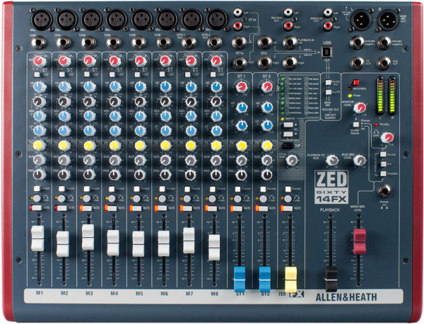 Allen & Heath ZED60-14FX по цене 79&nbsp;470 ₽