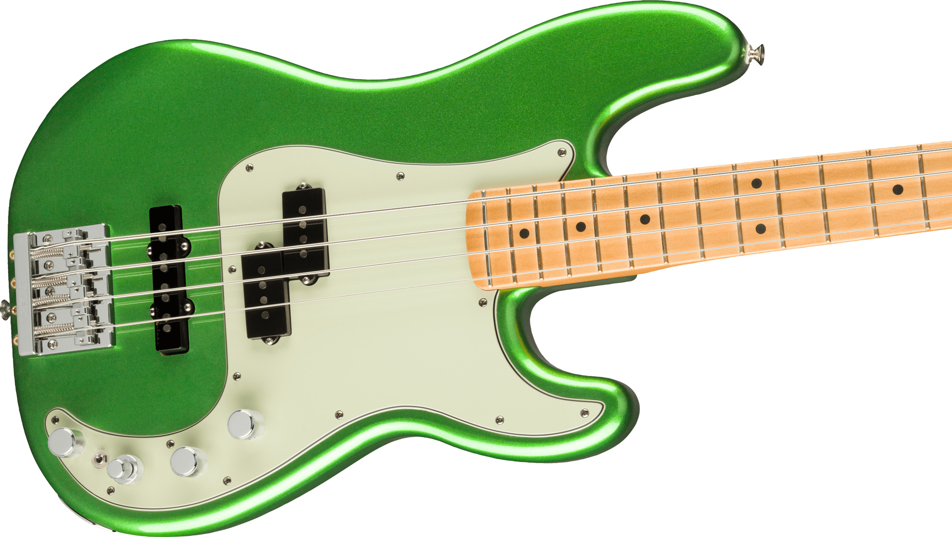 Fender Player Plus Active P Bass MN Cosmic Jade по цене 154&nbsp;000 ₽