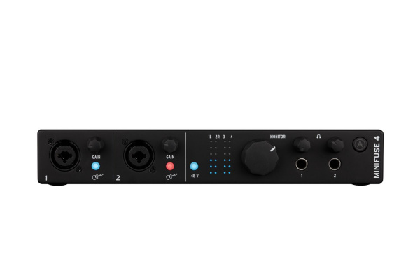 Arturia MiniFuse 4 Black по цене 20&nbsp;990 ₽