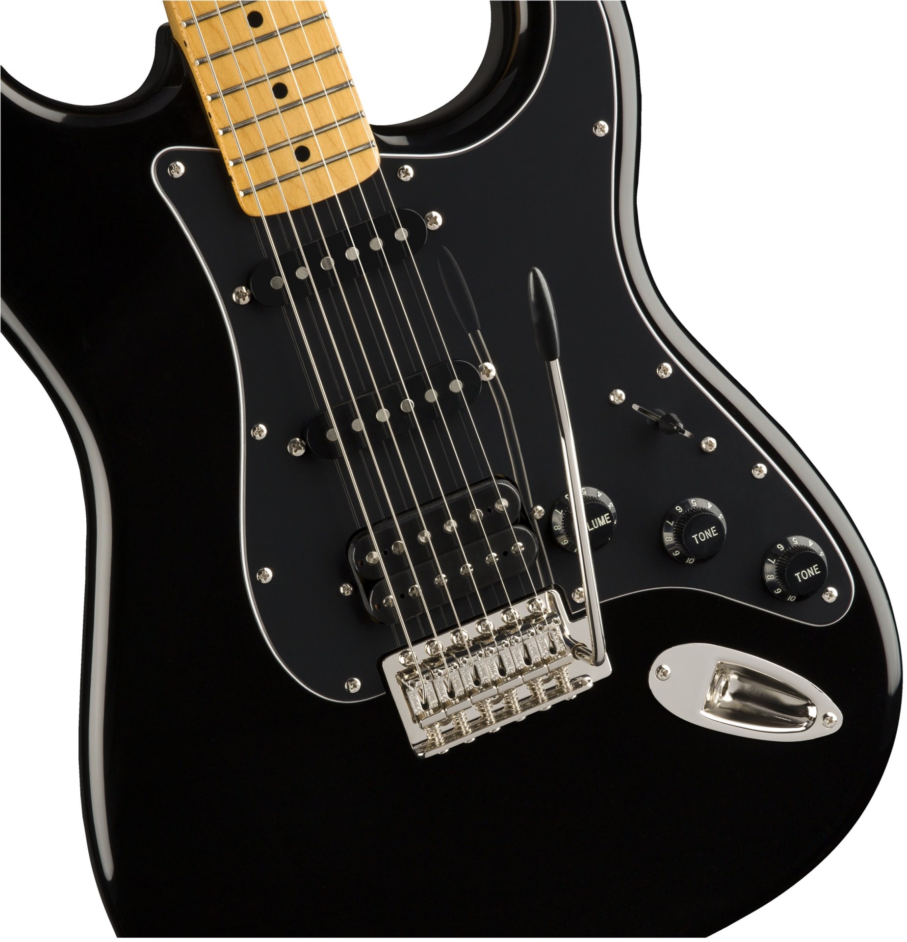 Fender Squier Classic Vibe 70s Strat HSS MN BLK по цене 65&nbsp;290 ₽