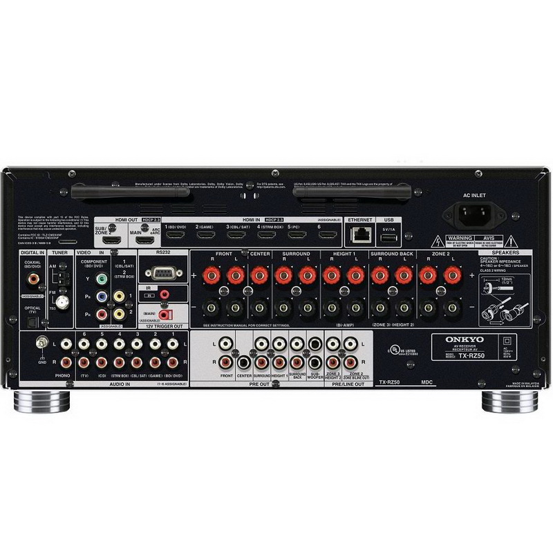 Onkyo TX-RZ50 Black по цене 165&nbsp;990 ₽