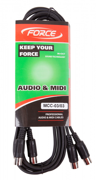 FORCE MCC-03/03 MIDI кабель по цене 390 ₽