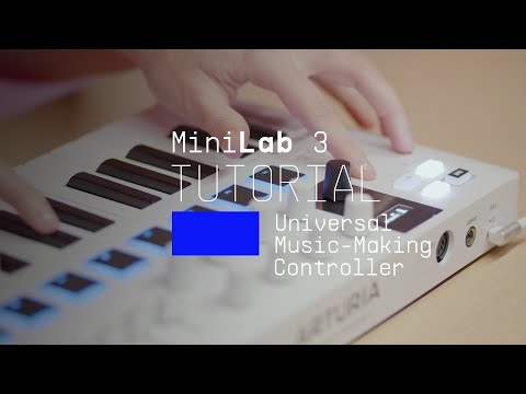 Arturia MiniLAB 3 Champagne по цене 10&nbsp;660 ₽