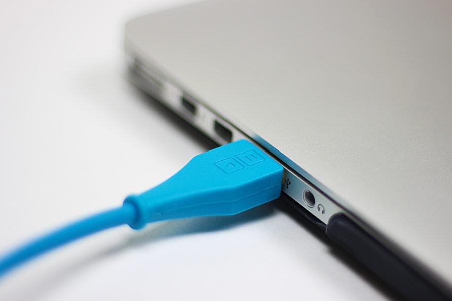 DJTT Chroma Cables USB Blue (Прямой) по цене 2&nbsp;310 ₽