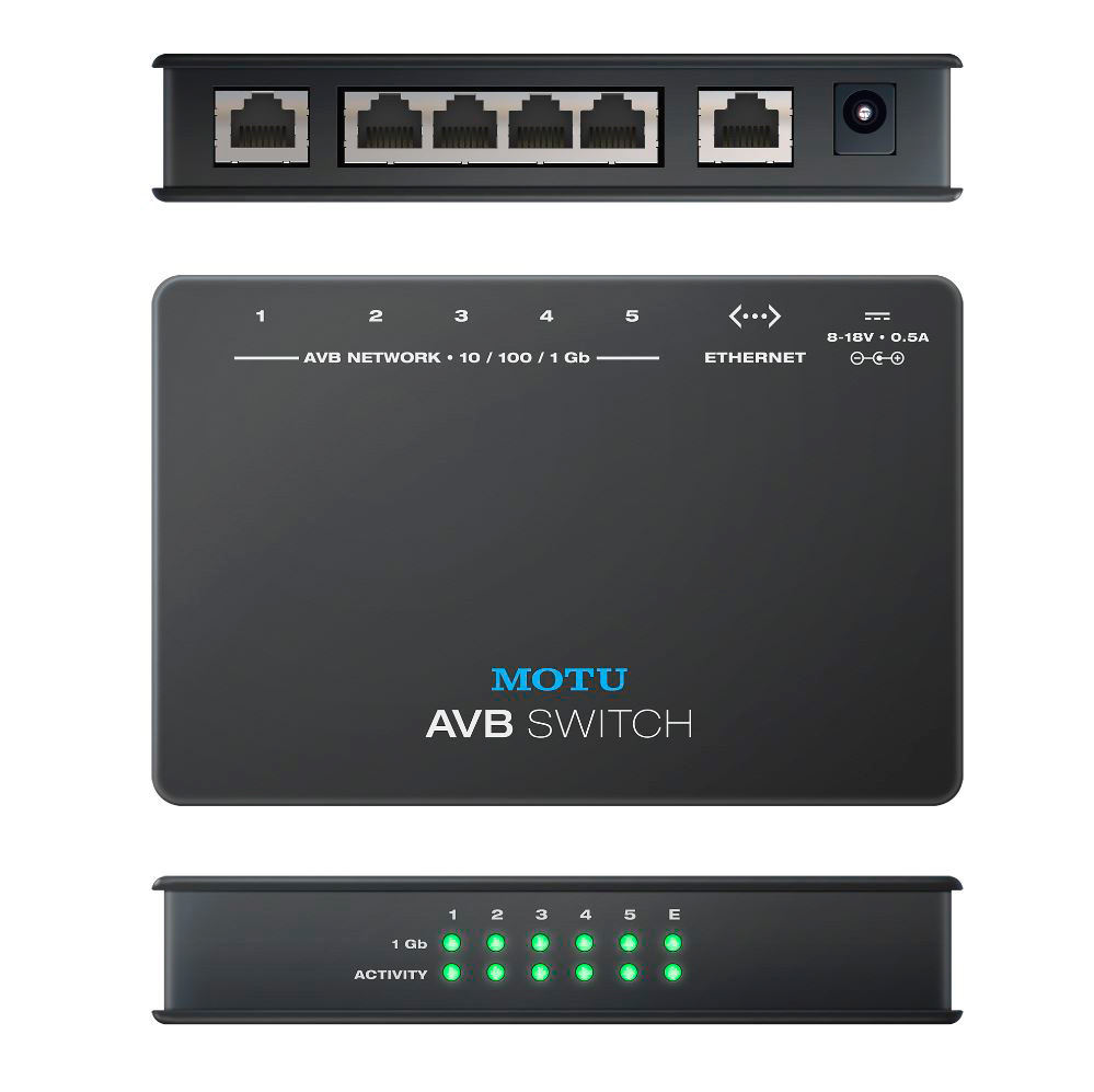 MOTU AVB Switch по цене 37&nbsp;080 ₽