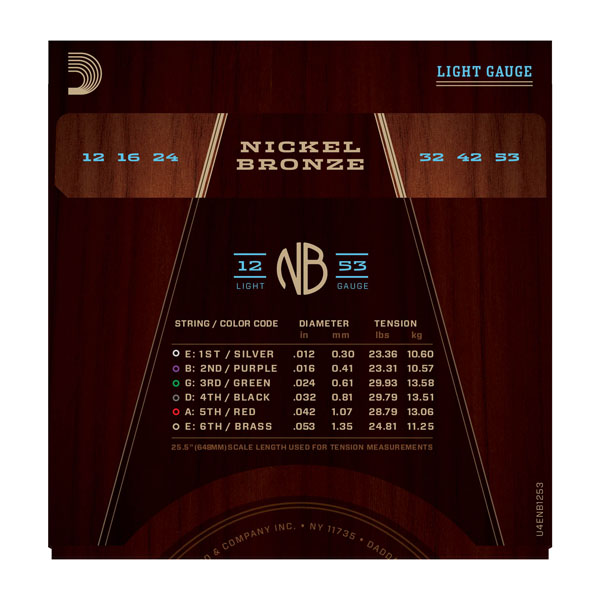 D'Addario NB1253 по цене 1&nbsp;350 ₽