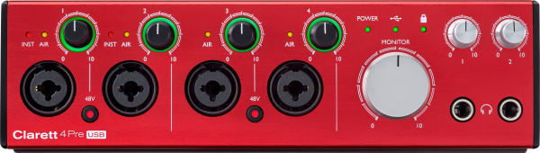 FOCUSRITE Clarett 4Pre USB по цене 60&nbsp;000 ₽