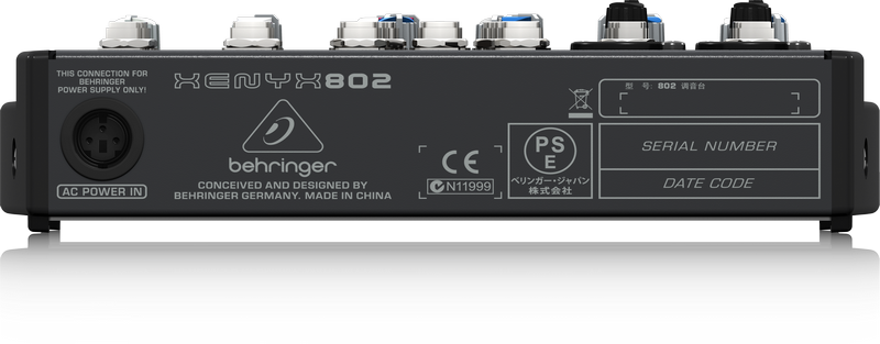 Аренда микшерного пульта Behringer XENYX 802 по цене 1 000.00 ₽