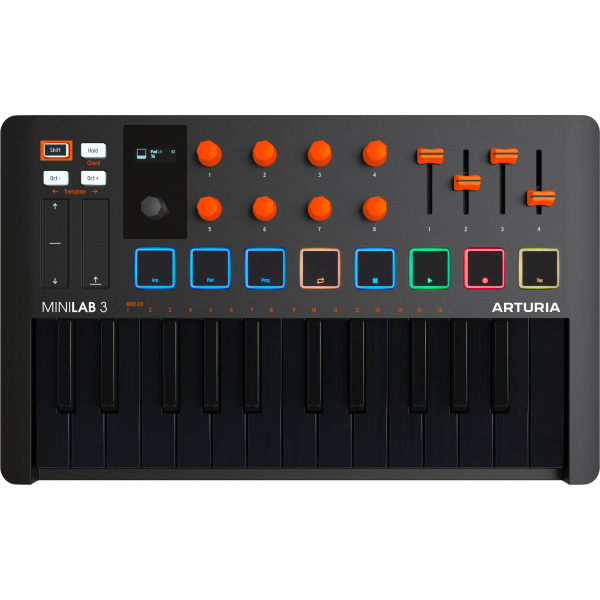 Arturia MiniLAB 3 Orange Edition по цене 10&nbsp;190 ₽