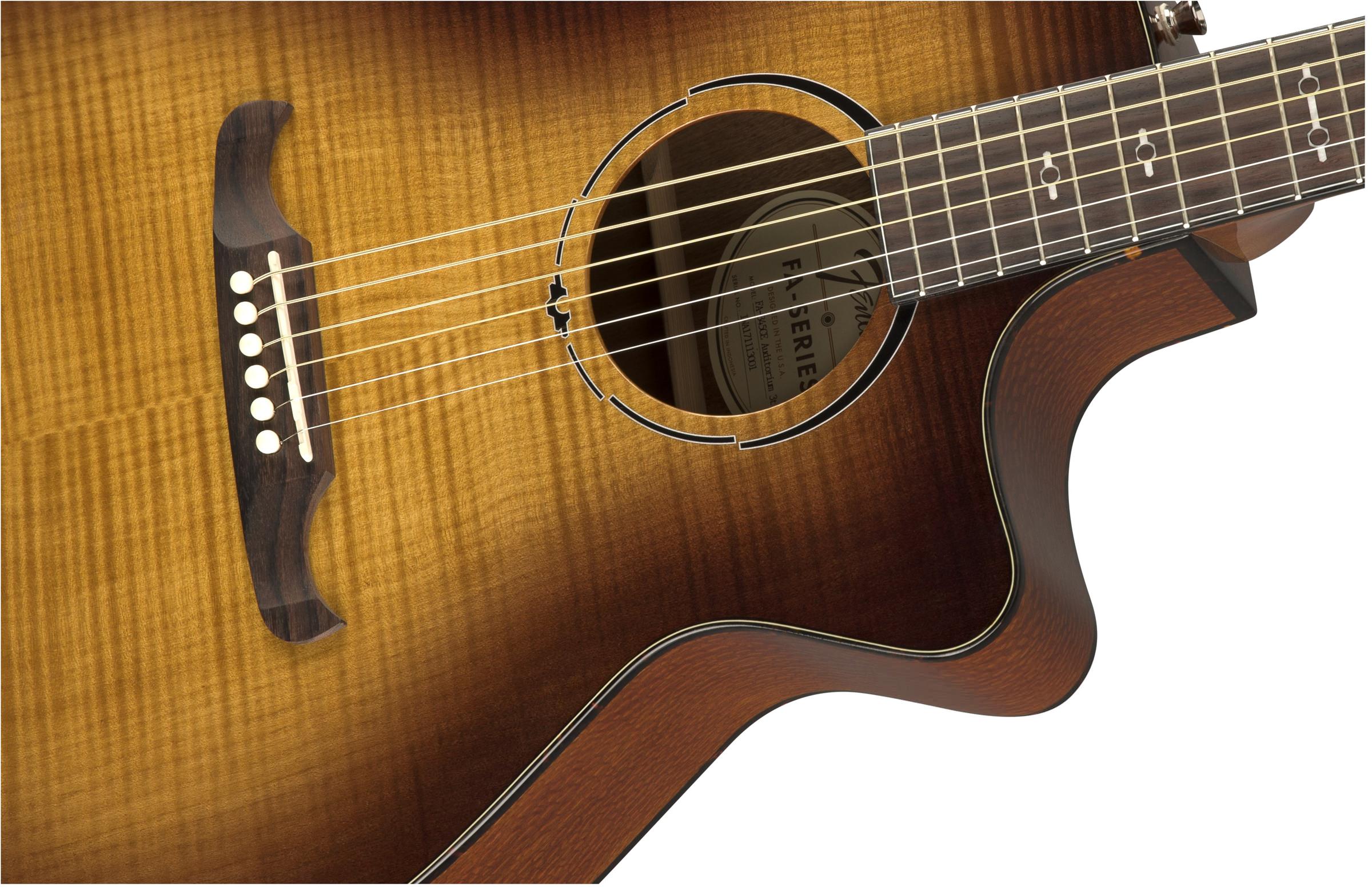 Fender FA-345CE Tea Burst по цене 69&nbsp;390 ₽