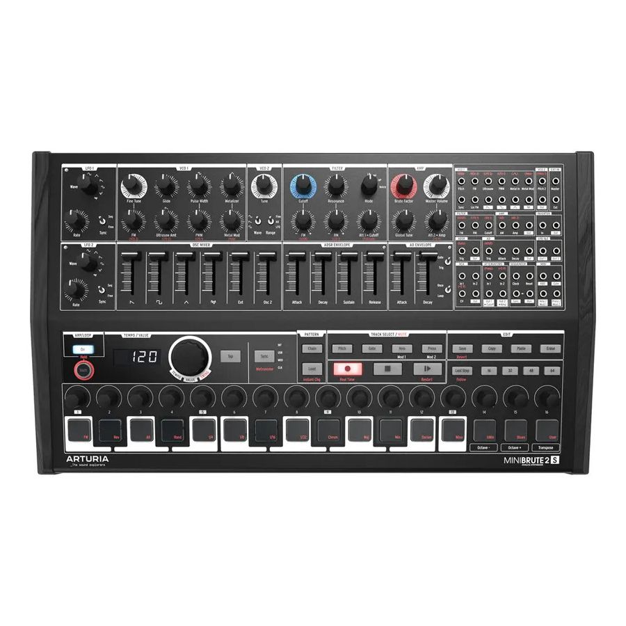 Arturia MiniBrute 2S Noir по цене 53&nbsp;540 ₽