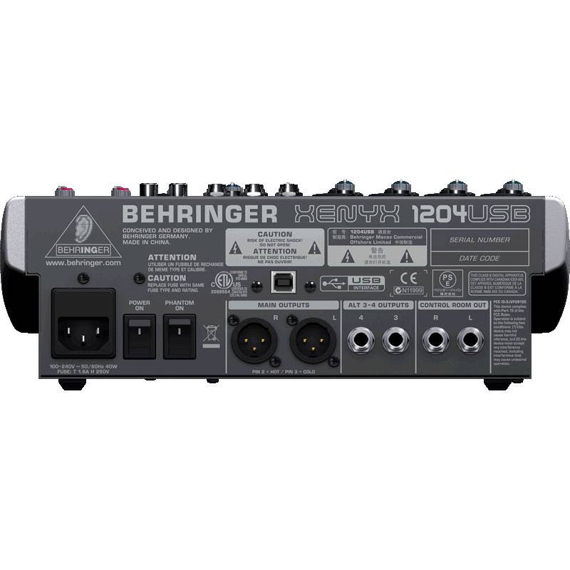 Behringer 1204USB по цене 17&nbsp;270 ₽