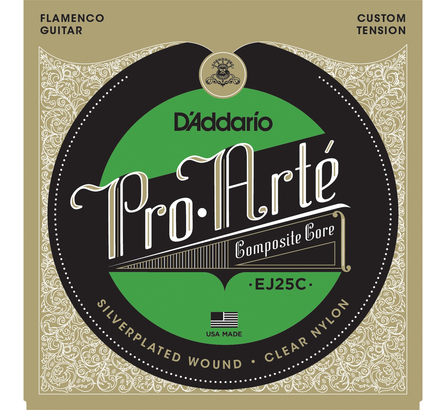 D'Addario EJ25C Flamenco по цене 1&nbsp;700 ₽