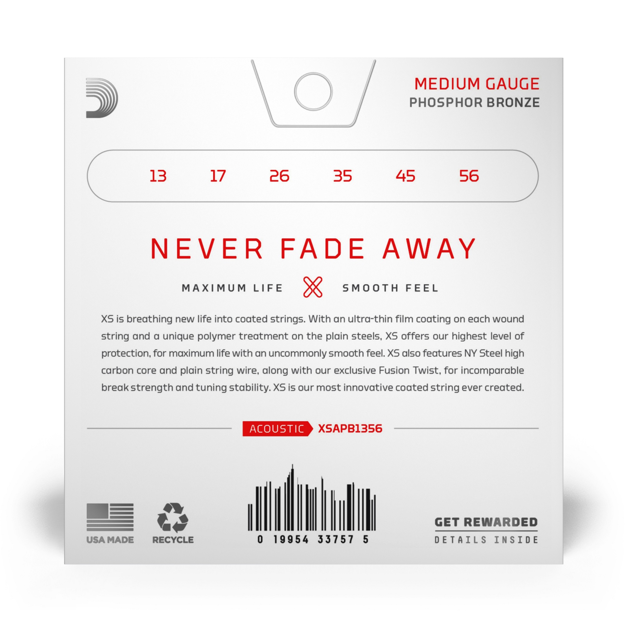 D'Addario XSAPB1356 по цене 2&nbsp;390 ₽