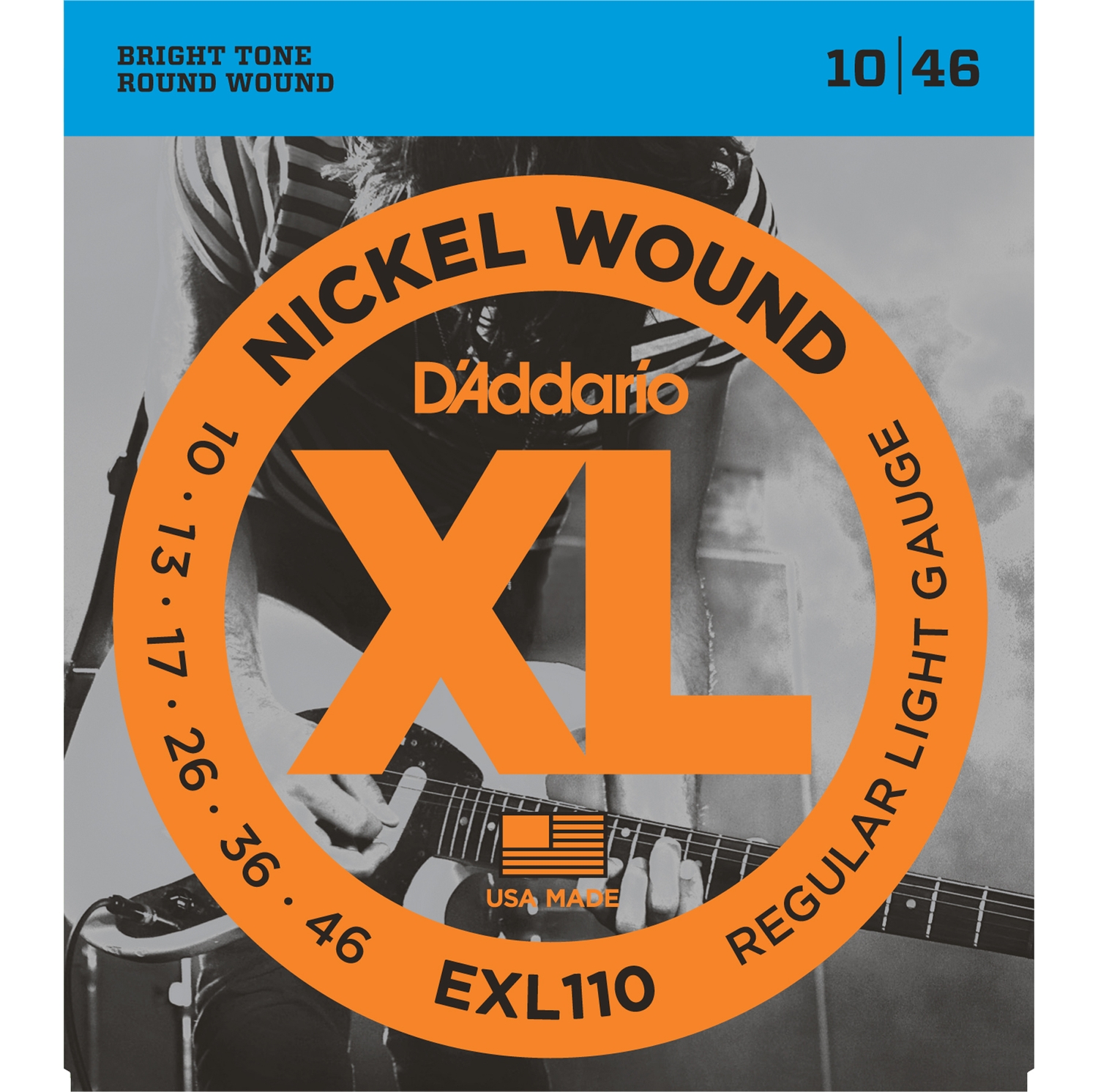 D'Addario EXL110 по цене 1&nbsp;030 ₽