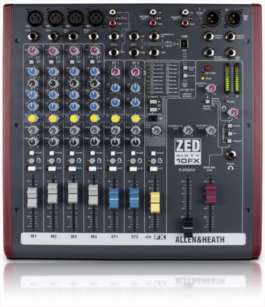 Allen & Heath ZED60-10FX по цене 58&nbsp;080 ₽