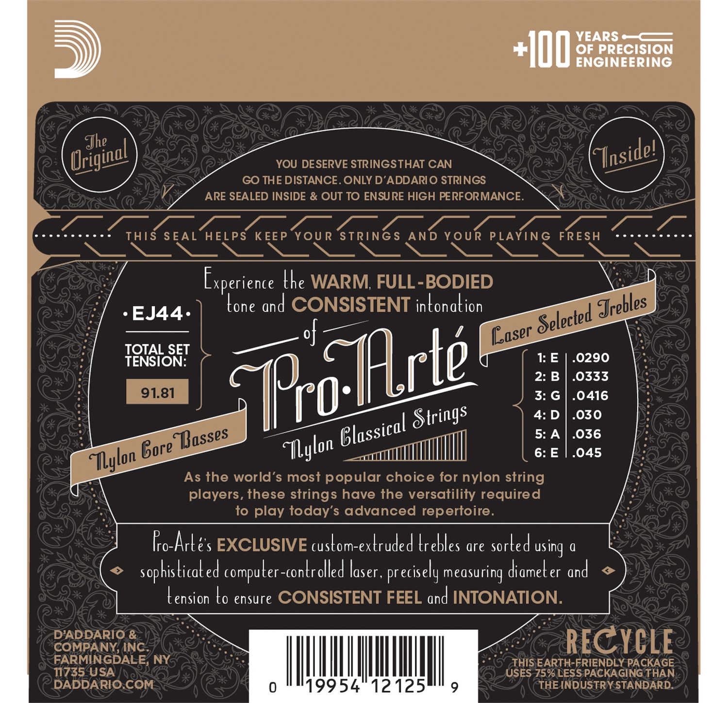 D'Addario EJ44 по цене 1&nbsp;040 ₽