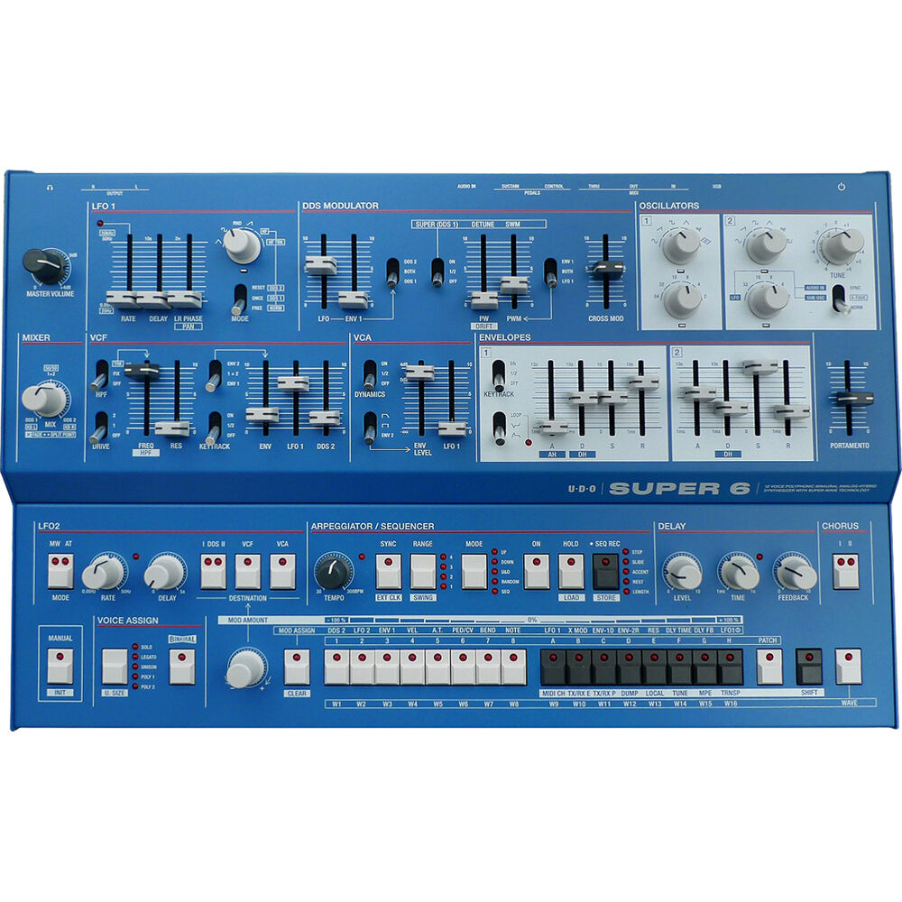 UDO Audio Super 6 Desktop Blue SE по цене 295&nbsp;310 ₽