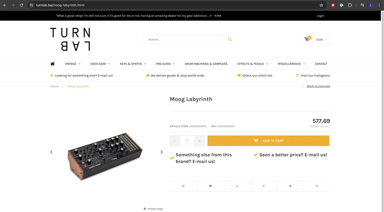 MOOG Labyrinth