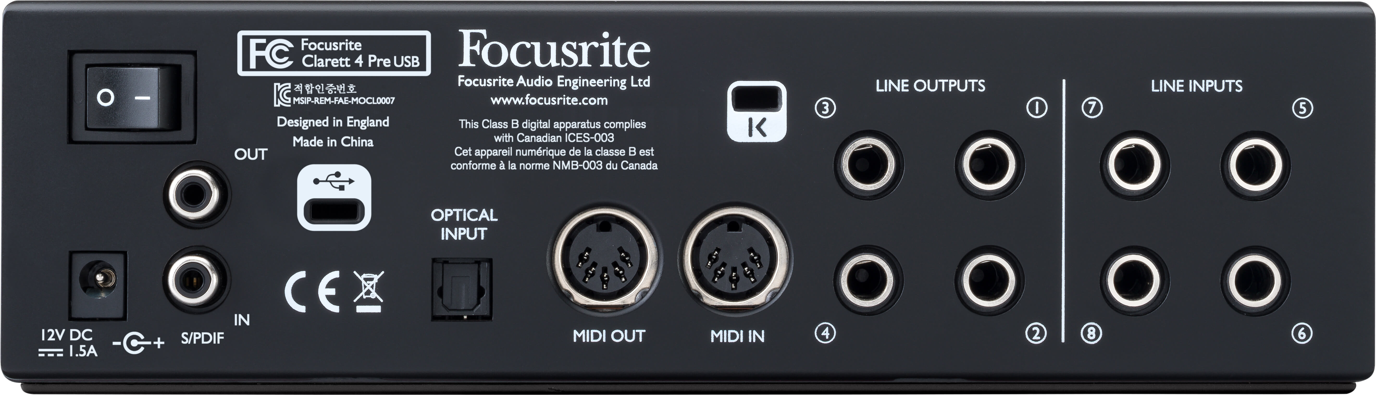 FOCUSRITE Clarett 4Pre USB по цене 60&nbsp;000 ₽