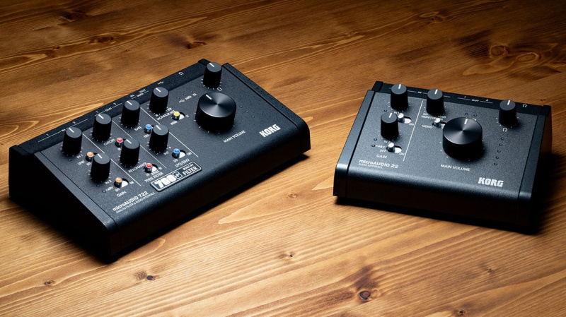 Korg microAUDIO: новые компактные аудиоинтерфейсы от Korg