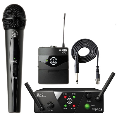 AKG WMS40 Mini2 Mix Set BD US45A/C (660.700 & 662.300) по цене 27&nbsp;750 ₽