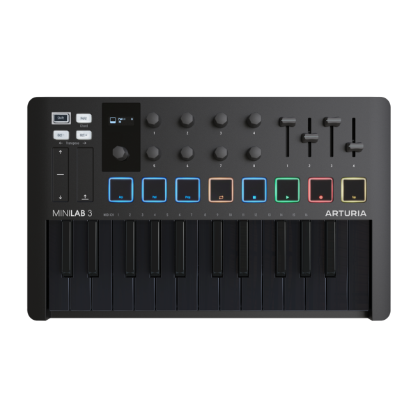 Arturia MiniLAB 3 Deep Black по цене 10&nbsp;660 ₽