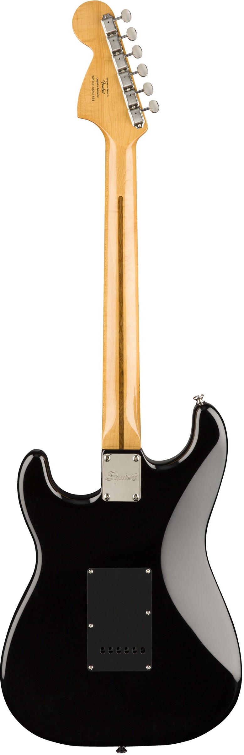 Fender Squier Classic Vibe 70s Strat HSS MN BLK по цене 65&nbsp;290 ₽