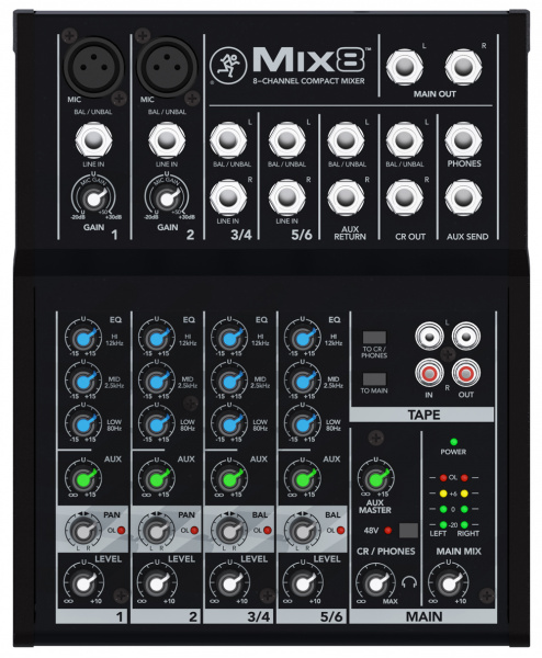 Mackie Mix8 по цене 12&nbsp;990 ₽
