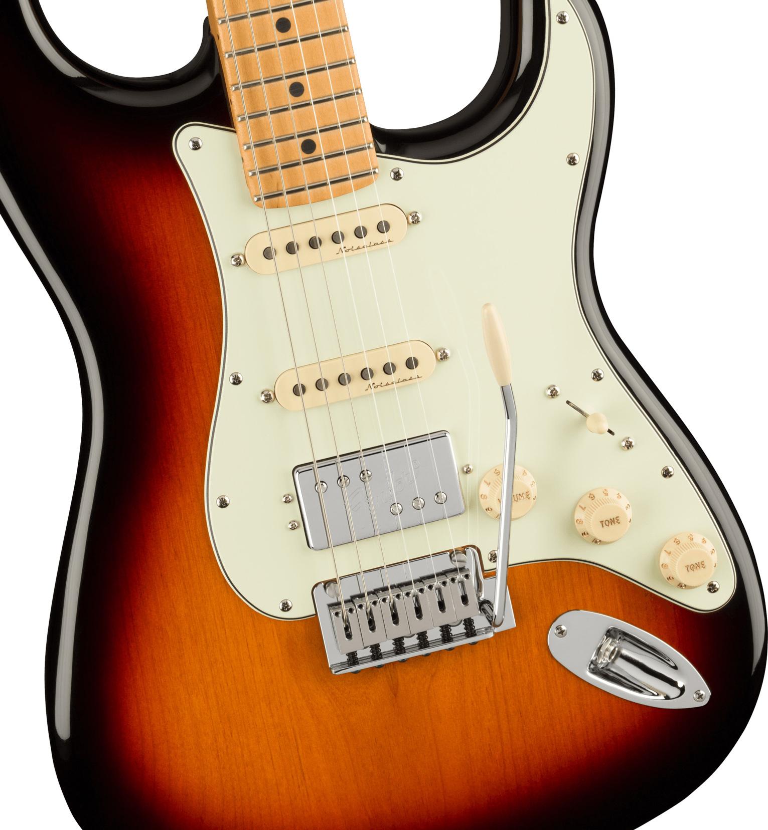 Fender Player Plus Strat HSS MN 3-Tone Sunburst по цене 180&nbsp;490 ₽