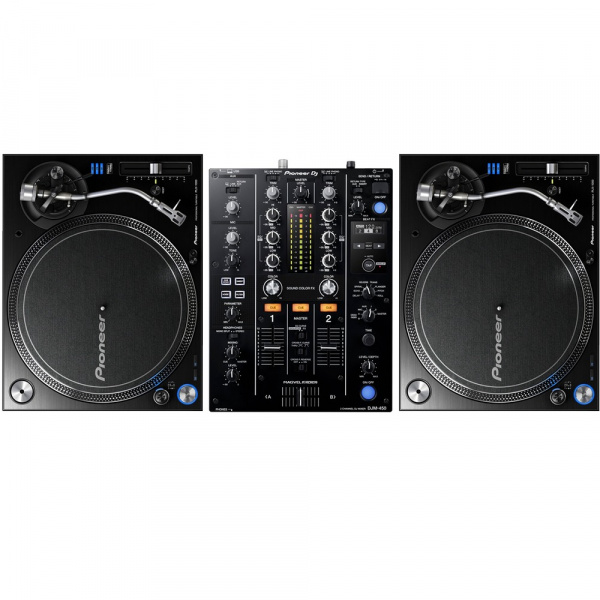 Комплект Pioneer PLX-1000 x2 + Pioneer DJM-450 по цене 382&nbsp;800 ₽