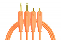 DJTT Chroma Cables Audio 1/4 - RCA Neon Orange по цене 2&nbsp;750 ₽