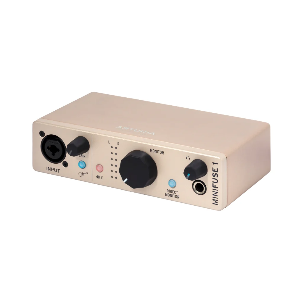 Arturia MiniFuse 1 Champagne Edition по цене 8&nbsp;060 ₽