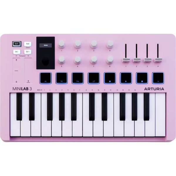 Arturia MiniLAB 3 Rose Quartz по цене 10&nbsp;660 ₽