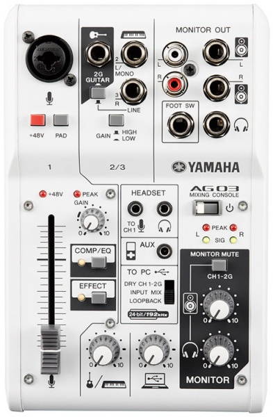 Yamaha AG03 по цене 11&nbsp;990 ₽