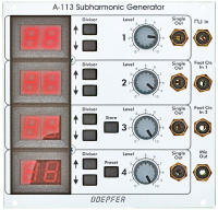 Doepfer A-113 Subharmonic Generator по цене 34&nbsp;500 ₽