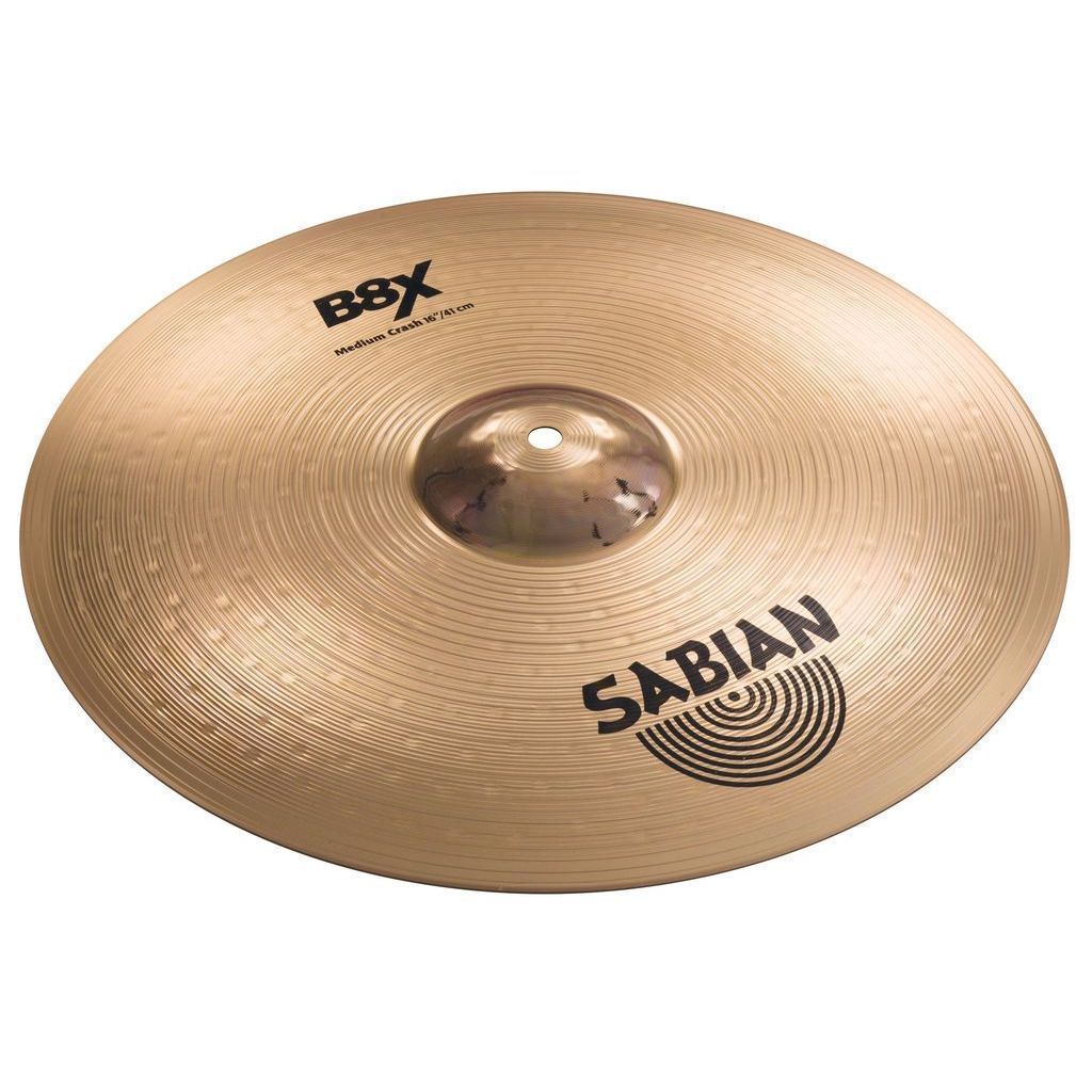 Sabian 16" B8X Medium Crash по цене 12&nbsp;740 ₽